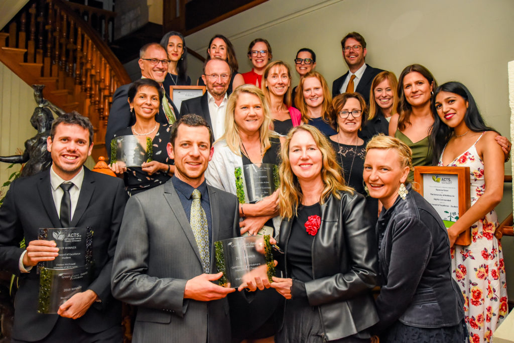 2019GGAA_Winners Green Gown Awards Australasia winners 2019