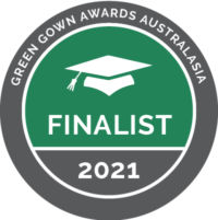 Green Gown Awards Australasia 2021 Finalist badge