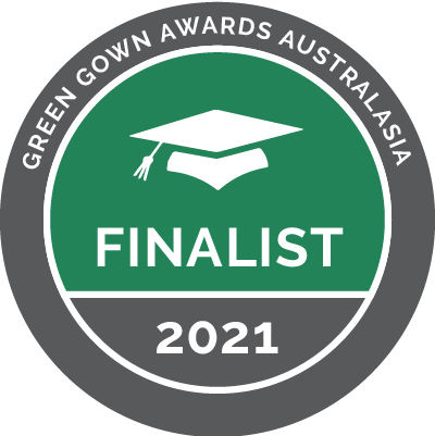 Green Gown Awards Australasia finalist badge